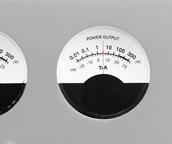 Handcrafted VU meters